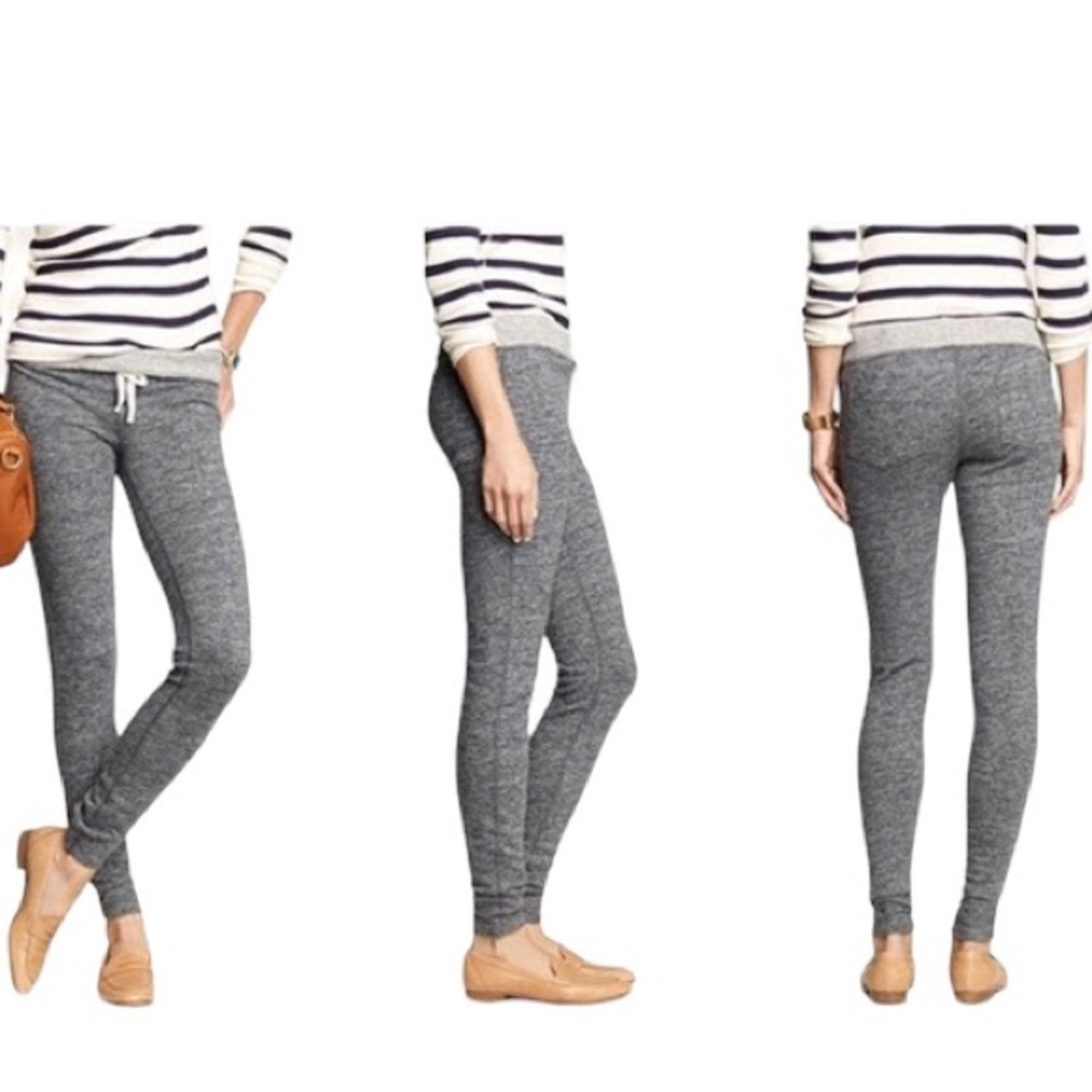 J. CREW SATURDAY PANT CHARCOAL GRAY SIZE MEDIUM